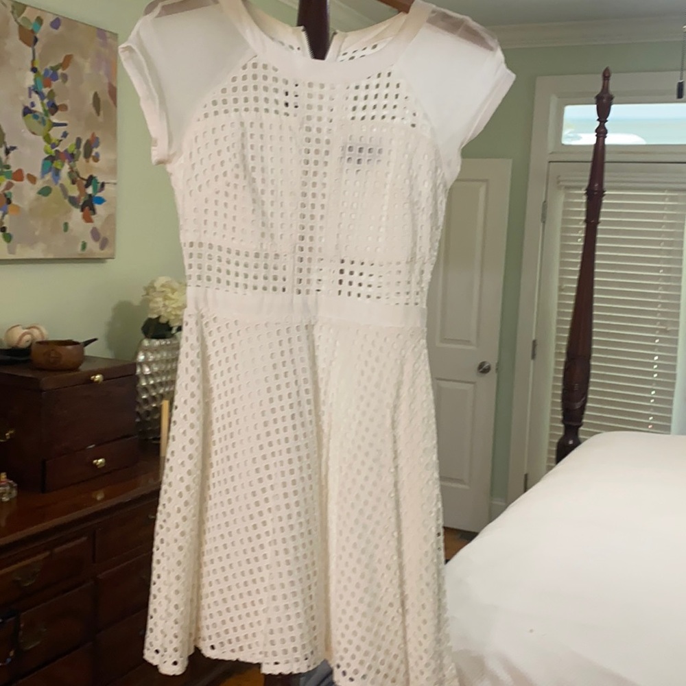Sam Edelman size 2 white cut out dress